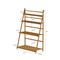Nature Spring 4-tier Ladder Plant Stand Bamboo Storage Shelf, Foldable Indoor/Outdoor Rack for Flowerpots, Display 891235DLR - alternate 3